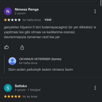 Okyanus Veteriner Kliniği Başka Canlar Yanmasın