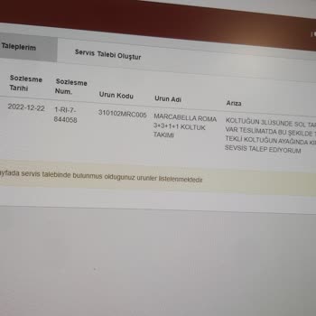 Esme Alışveriş Merkezi Yırtık Koltuk Ve Servis Hüsranı