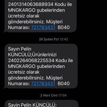 Emsan. Karaca Servis Problemi - Kayıp Ürün