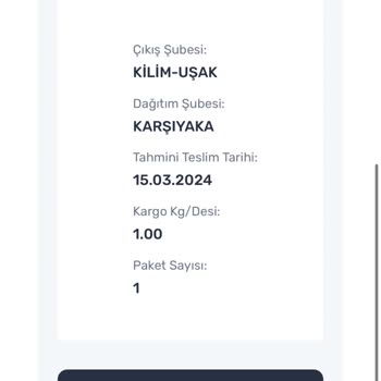 Aras Kargo 15 Martta Teslim Edilmesi Gereken Kargom Gelmedi