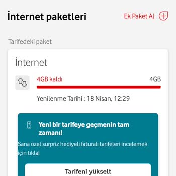 Vodafone Net Vodafone Anlamsız Şekilde 780 Liramı Aldı.