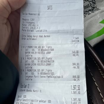 Calzedonia Fahiş Fiyata Kalitesiz Ürün Satıp İade Almıyor