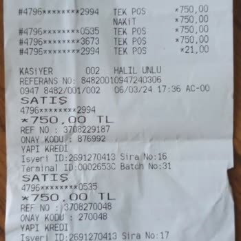 Şok Market Kredi Kartımdan Fazla Çekilen Tutarı İade Etmedi.