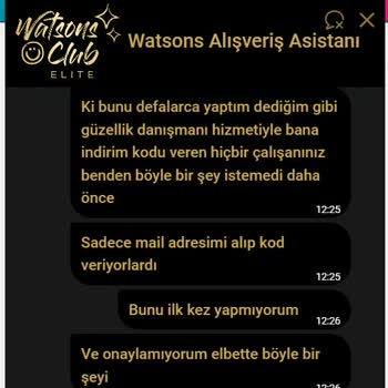 Watsons Şifreme Ve Hesabıma Kendi Kendine Erişiyor