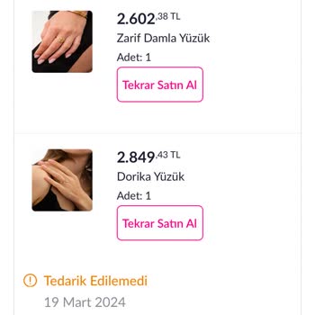 Pazarama Mars Kuyumculuk Ürün Tedarik Sorunu