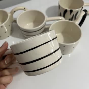Vina Seramik Kupa Hasarlı Ürün