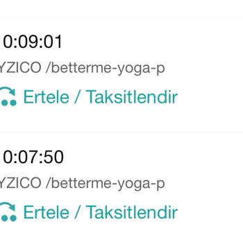Betterme Ücret İade Talebi