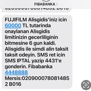 Fibabanka & Alış Gidiş %0 Faizli Kredi Yanıltmacası