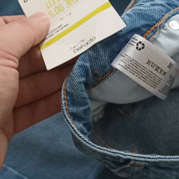 DeFacto Online Alışveriş Kullanılmış Pantolon Gönderildi