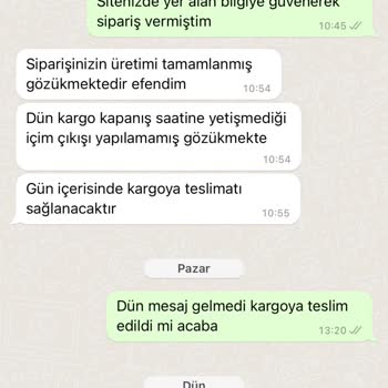 Kadehci.com Siparişi Göndermiyorlar. 10 Gün Oldu