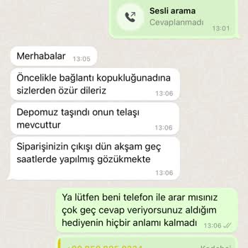 Kadehci.com Siparişi Göndermiyorlar. 10 Gün Oldu