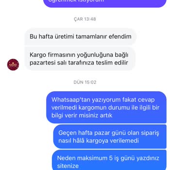 Kadehci.com Siparişi Göndermiyorlar. 10 Gün Oldu