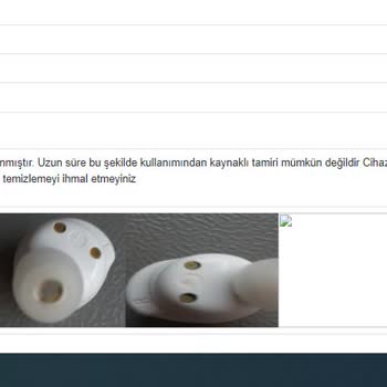 Kulaklık Kirli Diye Ouno Teknik Servis Tamir Etmiyor.