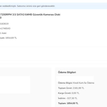 Çiçek Sepeti Ayıplı Ürün Gönderimi Ve İade Reddi