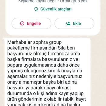 Evisleribizden.com - Sophra Group Paketleme Ev İşleri Bizden.com Şikayet