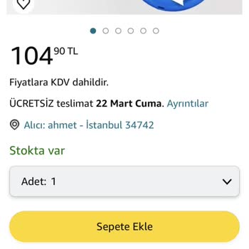 Amazon Sitesi İade Edilen Ürünlerin Ücretini Göndermiyor.