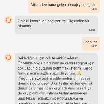 Trendyol Ve MNG Kargo'dan Şikayetçi Yim.