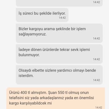 Trendyol Ve MNG Kargo'dan Şikayetçi Yim.