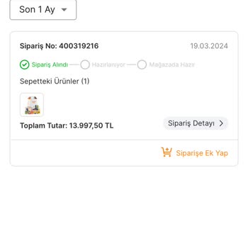 Migros Stokta Olmayan Ürünün Parasını Ödedim Teslimat Günü Ürün Verilmedi