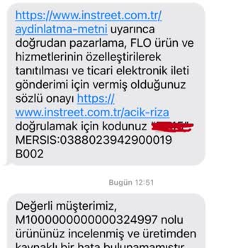 FLO Ayakkabı FLO Kumaş Kalitesizliği Nedeniyle 1 Günde Yırtılan Bota İade Vermiyor.