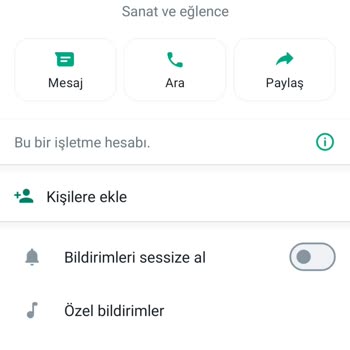 WhatsApp'tan Yabancı Numara