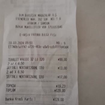BİM Etiket Fazlası Ücretlendirme