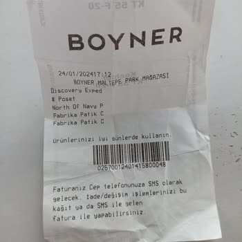 Boyner 2 Aylık Dikişleri Patlayan Ürünü Değişim Yapmıyor