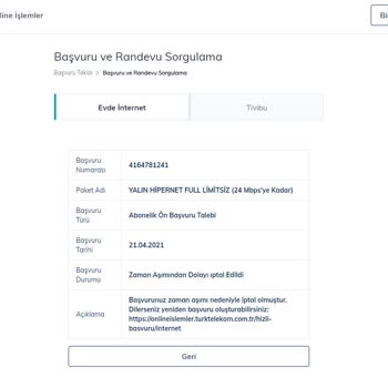 Türk Telekom'un Altyapı Ve İnternet Sağlama Sorunu
