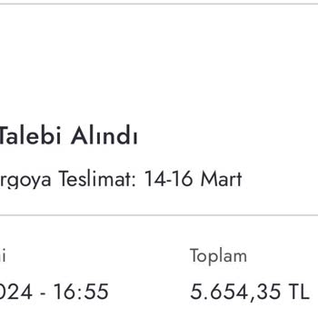 Boyner Sipariş İptali Sorunu