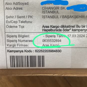 Her Zaman Ki Gibi Aras Kargo Saçmalığı