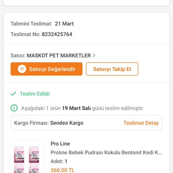 Trendyol'da Müşteri Hizmetleri Diye Bir Şey Yok