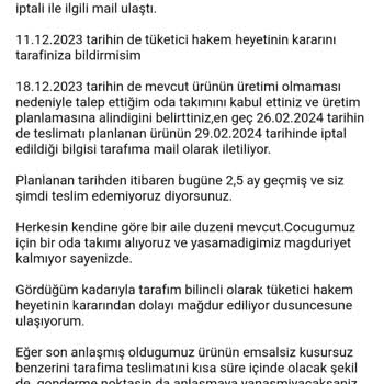 Vivense Tüketici Hakem Heyeti Kararına Uymuyor Ve Aylarca Oyaladı