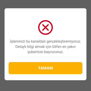 VakıfBank Sky Limitimi Kullanamıyorum