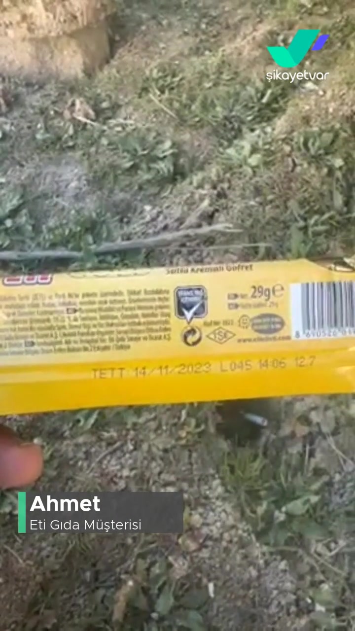 Tarihi Geçmiş Ürün Eti Gibi Büyük Bir Firmaya Yakışmıyor! videonun kapak resmi