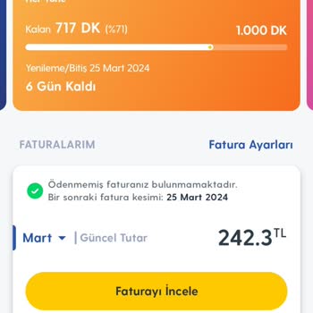 Turkcell Gecikme Bedelin Faturama Yansıması