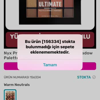 Watsons Ödeme Esnasında Stok Sıkıntısı Ve Olmayan Ürün Stokta Duruyor