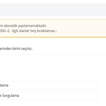 CK Boğaziçi Elektrik Abonelik Başvurusunun Yapılamaması