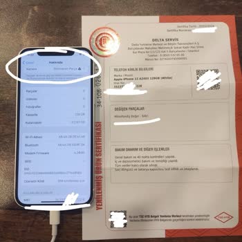 Delta Servis, TSİ Belgesi Dışında Değişen Parçalı Telefon Gönderiyor.