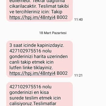 Kargoyu İadeye Yönlendirdi (Hepsijet)