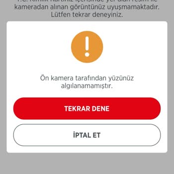Ziraat Bankası Şifremi Sıfırlarken Yüz Tanıma Beni Tanımıyor
