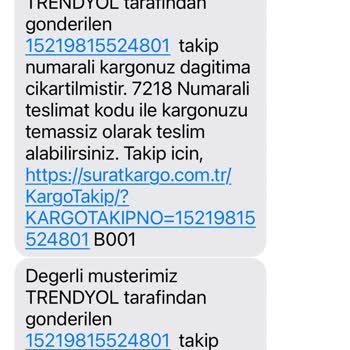 Sürat Kargo- Kargomu Teslim Etmiyor.
