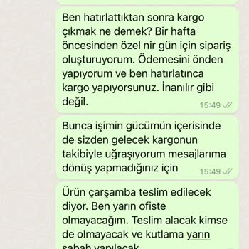 Mutluluk Bezesi Ödeme Aldıkları Ürünü Kargolamayı Unuttular, Mesajlarıma Dönmüyorlar