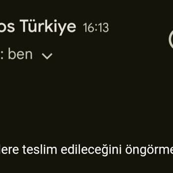 Termos Türkiye Siparişimde Yaşanan Mağduriyet