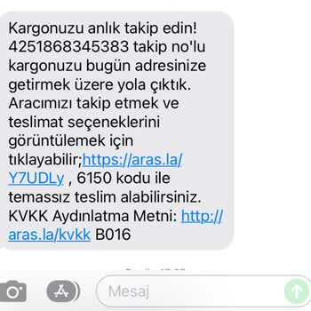 Aras Kargo Siparişim Gelmedi! Kimseye Ulaşılamıyor