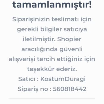 Shopier Sipariş İptal Etmek İstiyorum