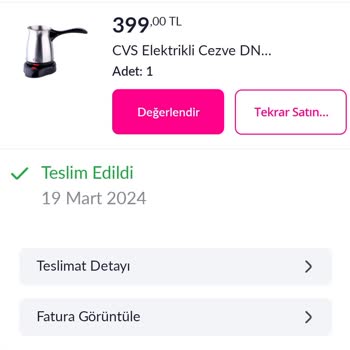 Maximum Pazarama Yanlış Ürün Gönderdi