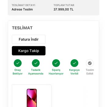 Media Markt Ürünüm Teslim Edilmedi