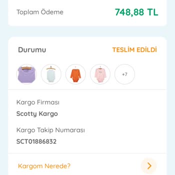 Ebebek Ve Scotty Kargo Sorunu