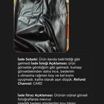 Gardrops İadeye İtiraz Talebim Sonuçlanmıyor