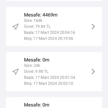 Tazı (Akıllı Scooter Kiralama Sistemi) Tazı Şikayet Hesabım -350 TL Oldu Bir Anda
